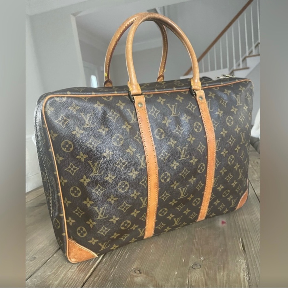 LOUIS VUITTON Vintage Travel Overnight Bag 100% Authentic - PRICE DROP!